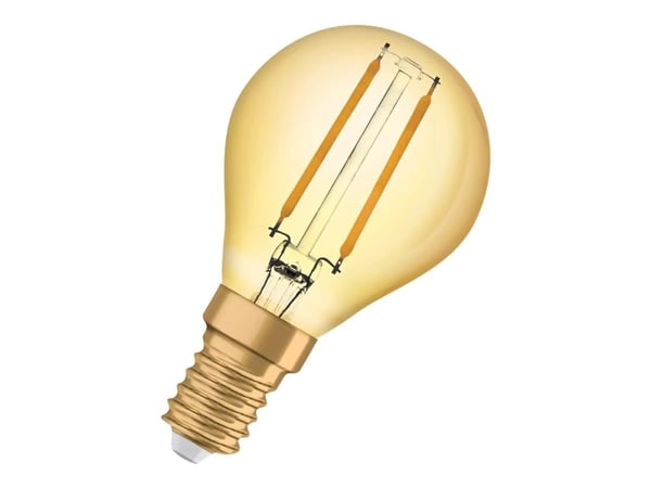 OSRAM Vintage 1906 ST CLAS P - LED hehkulamppu - muoto: P45 - kirkas viimeistely - E14 - 2,5 W (vastaa 22 W) - luokka F - lämmin valkoinen valo - 2...