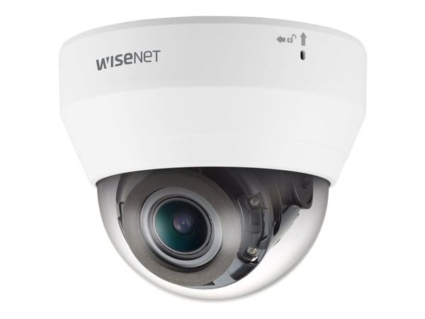 Hanwha Vision WiseNet Q QND-7082R - Nettverksovervåkingskamera - kuppel - farge (Dag og natt) - 4 MP - 2560 x 1440 - motorisert - lyd - sammensatt ...