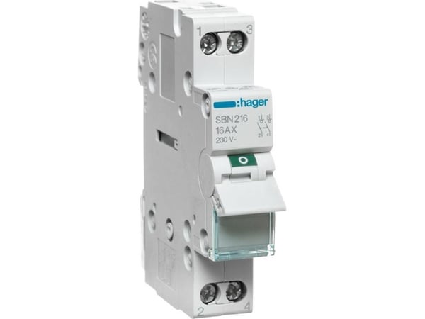Hager SVN125, IP20, -20 - 50 °C, -40 - 80 °C -40 - 80 °C