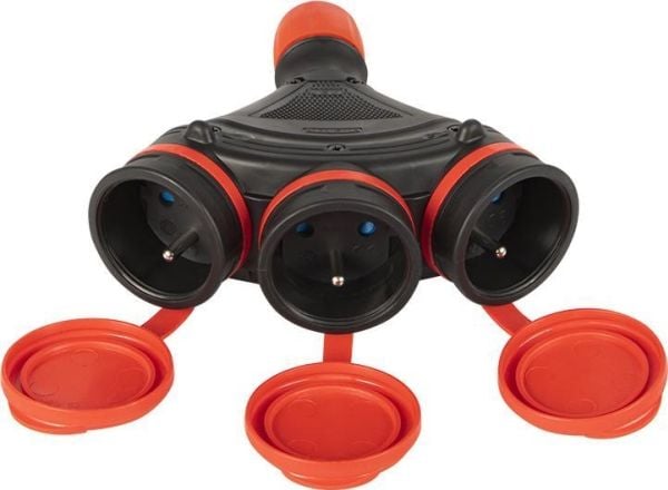 KEL Blow GN-X3 uttag med svart/röd slipning