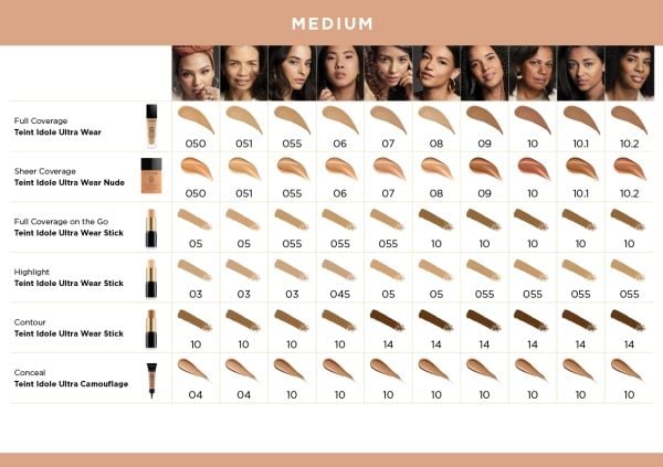 Lancôme Teint Idole Ultra Wear Stick 10 Praline, Pind, Creme, Praline, Praline, 9 ml, 101 mm
