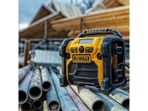 DeWALT DCR020-QW, Bärbar, Digital, DAB, FM, LED, Grön, Svart, Gul