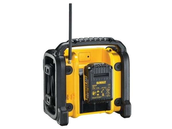 DeWALT DCR020-QW, Bärbar, Digital, DAB, FM, LED, Grön, Svart, Gul