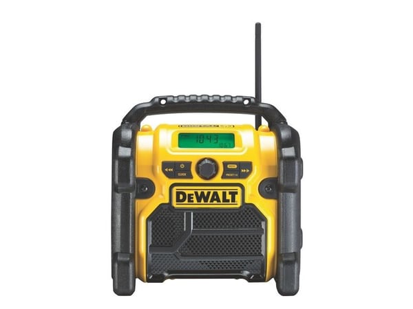 DeWALT DCR020-QW, Bärbar, Digital, DAB, FM, LED, Grön, Svart, Gul