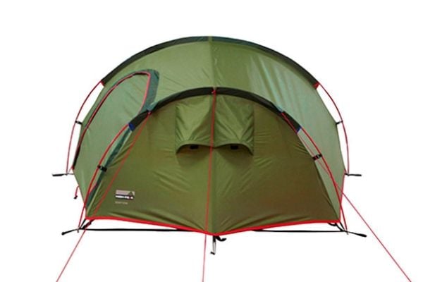 High Peak Sparrow, Camping, Hard ramme, Tunell Telt, 2 person(er), Bakkdekke