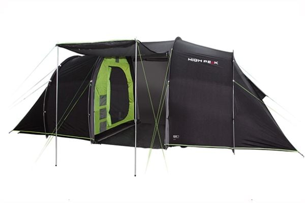 High Peak Tauris 4, Camping, Tunell Telt, 11,8 kg, Grønn, Grå