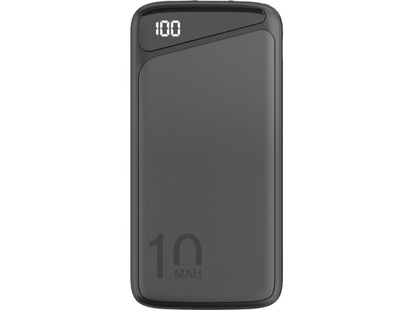 Goobay 53936, 10000 mAh, Lithium Polymer (LiPo), 3,7 V, Sort
