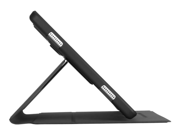 Targus Click-In - Vikbart fodral för surfplatta - antimikrobiell - polyuretan - svart - 10.4" - för Samsung Galaxy Tab A7