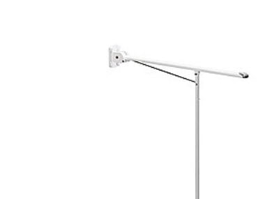 Toiletstøtte med ben - Care. 850 mm (R1151 Papirholder)
