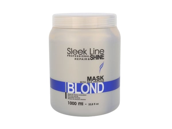 STAPIZ Sleek Line Blonde Mask med silke 1000 ml