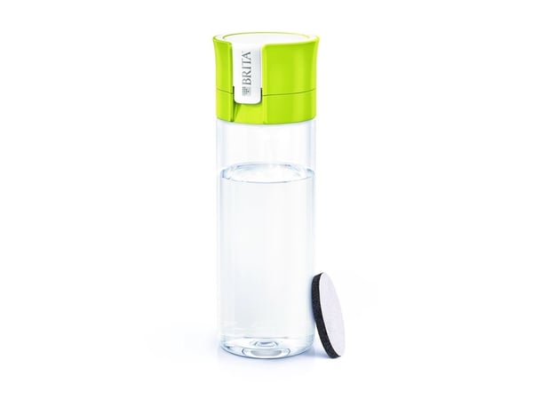 Brita Fill&amp;Go Vital veden suodatuspullo 0.6l vihreä (Fill &amp; Go limonkowa)