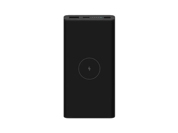 Xiaomi Mi - Trådløs power bank - Li-pol - 10000 mAh - 36 Wh - 3 A - 2 ulostuloliitäntää (USB, USB-C) - kaapelissa: USB-C - lajittelu