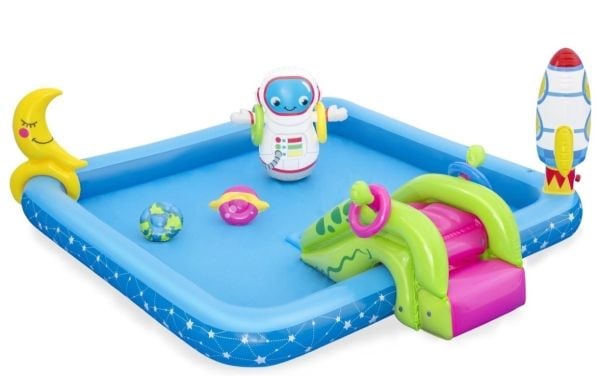 Bestway 53126, Innrammet basseng, Rektangulær, 2 år, Blå