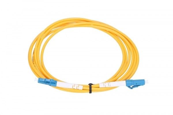 Extralink - Patchkabel - LC/UPC enkelttilstand (han) til LC/UPC enkelttilstand (han) - 0,5 m. - 3 mm - fiberoptik - simplex - G.652D