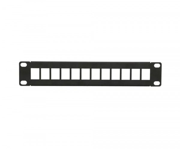 Extralink - Koblingspanel - rackmonterbar - UTP - RJ-45 X 12 - 10"