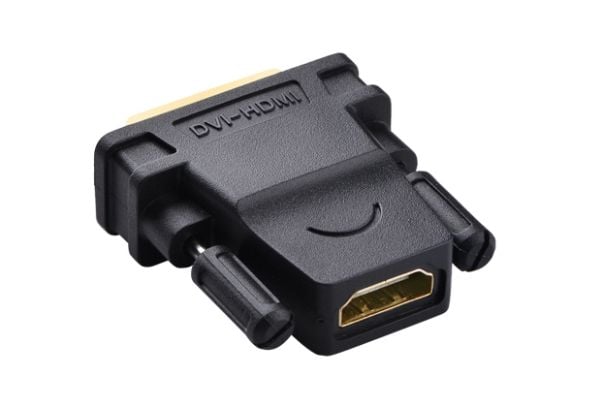 Ugreen 6957303821242, DVI, HDMI, Svart, Gull