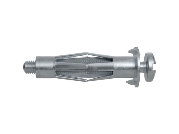 Fischer 519772, Skrue- og veggpluggsett, Gipsfiberplate, Gipsplater, Metall, 1 cm, 37 mm, 1 cm
