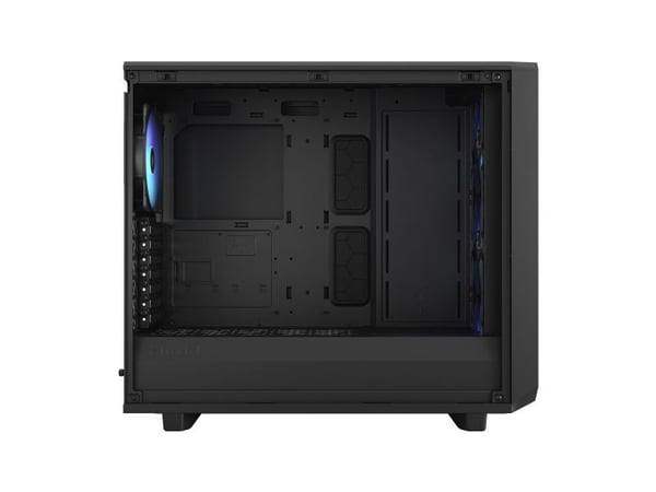Fractal Design Meshify 2 Lite - Tower - utvidet ATX (E-ATX) - sidepanel med vindu (herdet glass) - ingen strømforsyning (ATX) - RGB sort TG lys far...