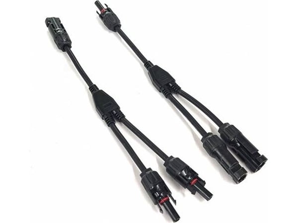 EcoFlow 50004032, Kabelsett, Sort, EcoFlow, DELTA/RIVER Series, MC4, Hankjønn