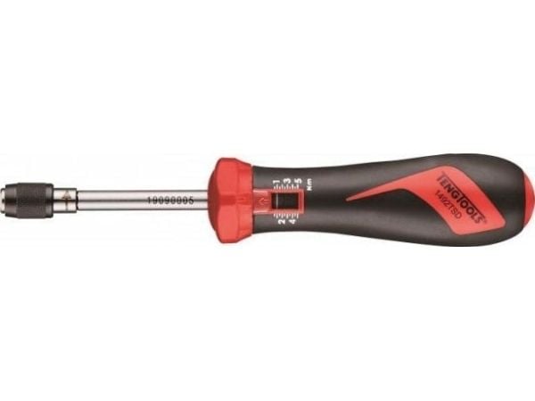 Momenttrekkerskrutrekker Teng Tools 1492TSD 1–5 Nm