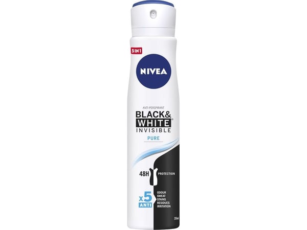 NIVEA DEO 250 ml Women’s INVISIBLE PURE& spray