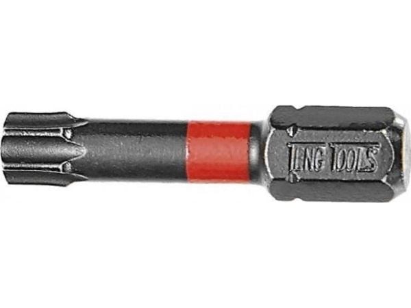 Teng Tools slagborr 1/4 "TX25 30 mm (5 st) Teng Tools slagborr 1/4 "TX25 30 mm (5 st)
