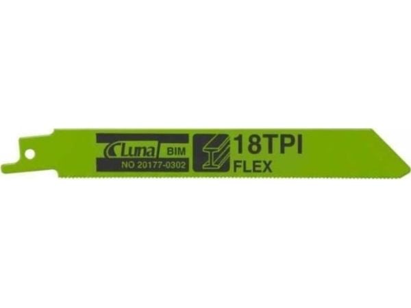 Luna bimetall stikk-/stikksagblader malte 230x19x0,9 18T(50) for metall