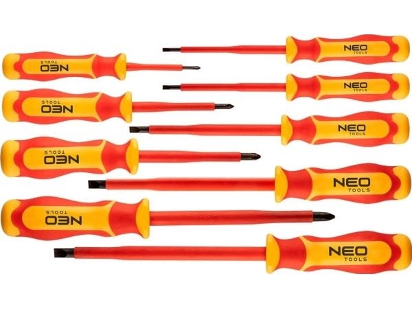 Neotools Neo Tools 1000V atsuktuvų komplektas, 9 vnt