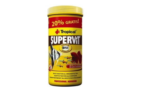 Tropical Supervit flersammensatt fiskefôr 1000 ml/200 g
