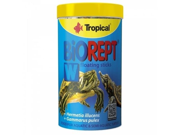 Tropical Biorept W, Akvariumfisk, Torr fiskmat, Kompakt, Vitamin A, Vitamin C, Vitamin D3, Vitamin E, Koppar, Kopparsulfat, Jod, Strykjärn, Molybde...