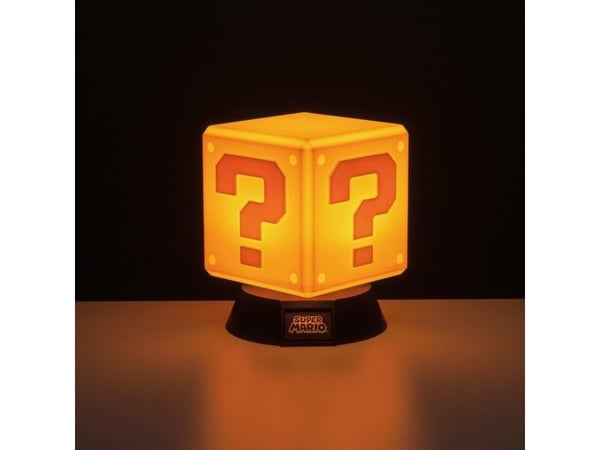 Super Mario Question Block - Dekorasjonslampe - LED