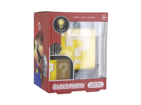 Super Mario Question Block - Dekorasjonslampe - LED