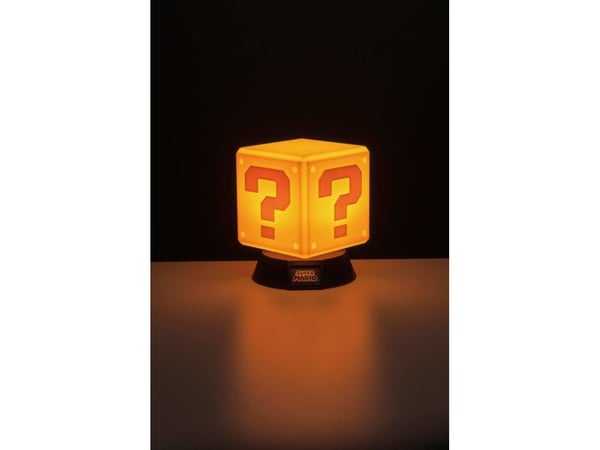 Super Mario Question Block - Dekorasjonslampe - LED