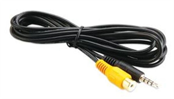 Garmin - Videokabel - RCA hane till minijack hane - 1.98 m - för dezl 560LMT, 560LT