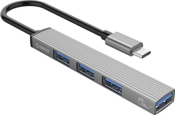 USB-hub Orico 4x USB-A 3.0 (AH-13-GY-BP)