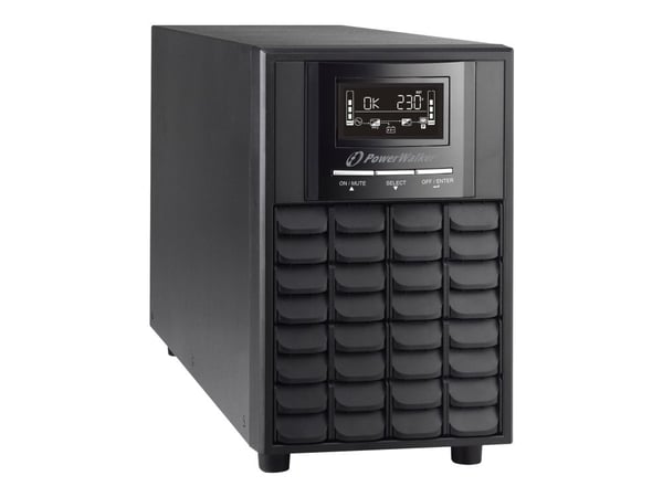 PowerWalker VI 1500 CW - UPS - AC 162 - 290 V - 1050 Watt - 1500 VA - 9 At - RS-232, USB - lähtöliittimet: 3