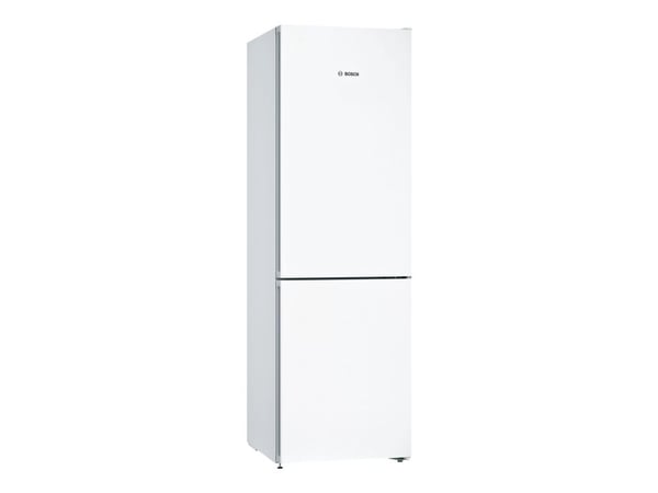 Bosch Serie | 4 KGN36VWED - Kylskåp/frys - bottenfrysskåp - bredd: 60 cm - djup: 66 cm - höjd: 186 cm - 326 liter - Klass E - vit