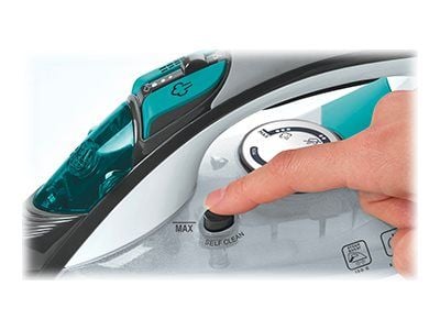 Polti Vaporella Quick &amp; Comfort QC110 - Dampstrykejern med automatisk utkobling - strykesål: rustfritt stål - 2200 W