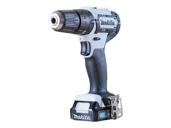 Makita HP333DSAW - Hammerbor/driver - trådløs - 2 hastigheter - nøkkelfri borhylse 10 mm - 30 N·m inkludert lader - 12 V