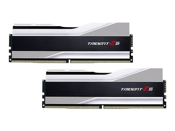G.Skill Trident Z5 - DDR5 - sats - 32 GB: 2 x 16 GB - DIMM 288-pin - 6000 MHz / PC5-48000 - CL30 - 1.35 V - ej buffrad - icke ECC - silver-metallic