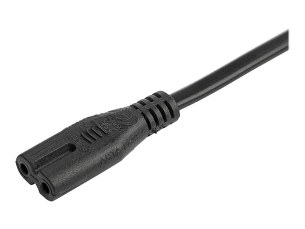 StarTech.com 752E-2M-POWER-LEAD, 2 m, CEE7/16, C7 liitin, H03VVH2-F, 250 V, 2.5 A
