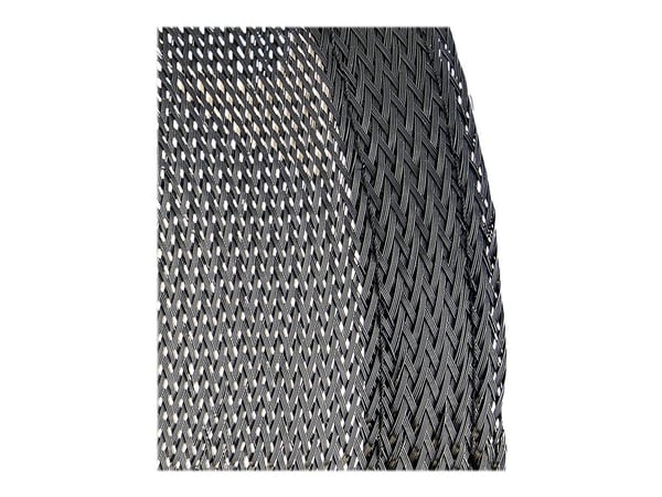 StarTech.com 10ft (3m) Cable Management Sleeve, Trimmable Heavy Duty Cable Wrap, 1.2" (3cm) Dia Polyesteri Mesh Computer Cable Manager/Protector/Co...