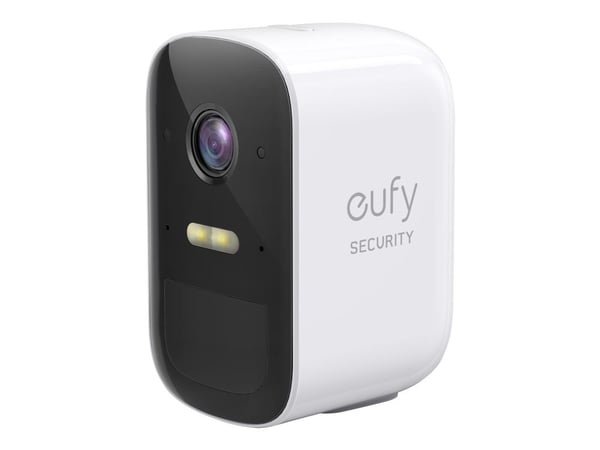 Eufy eufyCam 2C - Nettverksovervåkingskamera - utendørs, innendørs - værbestandig - farge (Dag og natt) - 1080p - lyd - trådløs - Wi-Fi (en pakke 2)