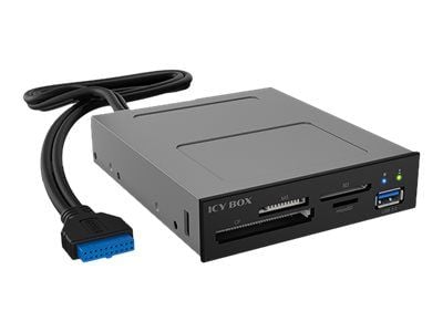 ICY BOX IB-872-i3 - Kortleser - 3,5" (MS, microSD, CFast Card) - USB 3.0