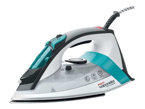 Polti Quick & Comfort QC110, Höyrysilitysrauta, Pohjalevy ruostumatonta terästä, 1,9 m, 180 g/min, Vihreä, Valkoinen, 30 g/min