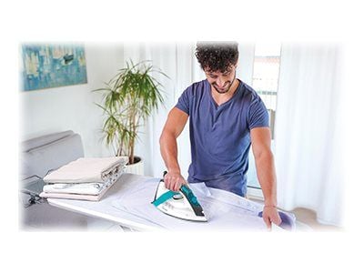 Polti Vaporella Quick &amp; Comfort QC110 - Dampstrykejern med automatisk utkobling - strykesål: rustfritt stål - 2200 W