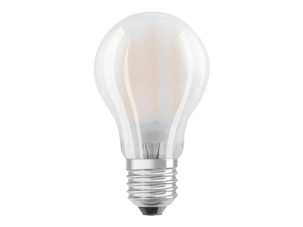 OSRAM Retrofit CLASSIC A - LED-filamentlyspære - form: A60 - mattslipt finish - E27 - 7.5 W (ekvivalent 75 W) - klasse D - varmt hvitt lys - 2700 K