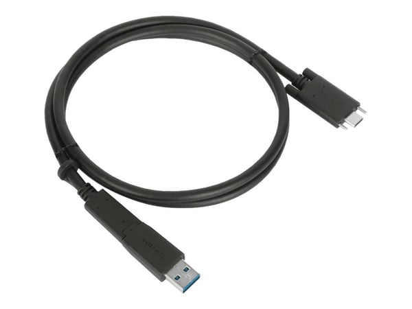 Targus - USB-kabelsett - tommelskruer - svart - for Targus Universal, Universal DV4K, USB-C Universal QUAD 4K, USB-C Universal QUAD HD