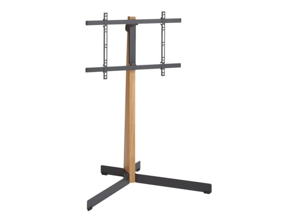 Vogel's Comfort TVS 3695 - Jalusta - LCD-TV:lle - puu, teräs - musta, tammi - näytön koko: 40"-77" - lattiatelineet