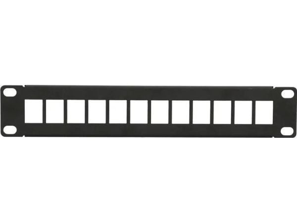 Extralink - Koblingspanel - rackmonterbar - UTP - RJ-45 X 12 - 10"